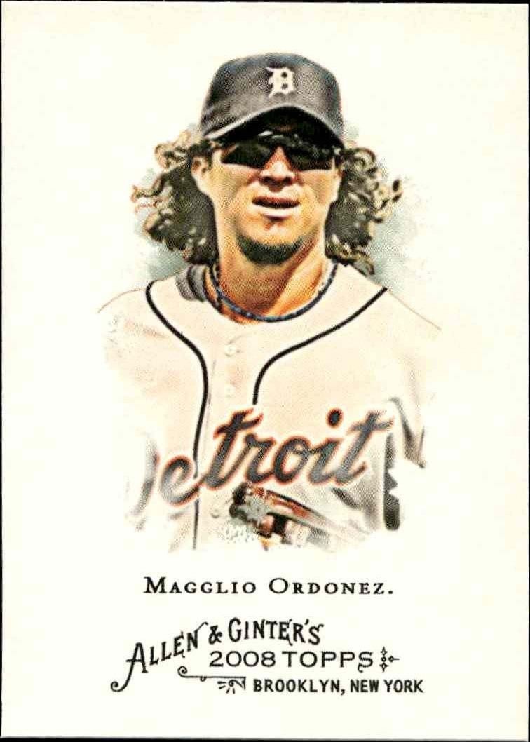 2008 Topps Allen & Ginter Magglio Ordonez #240 trading card