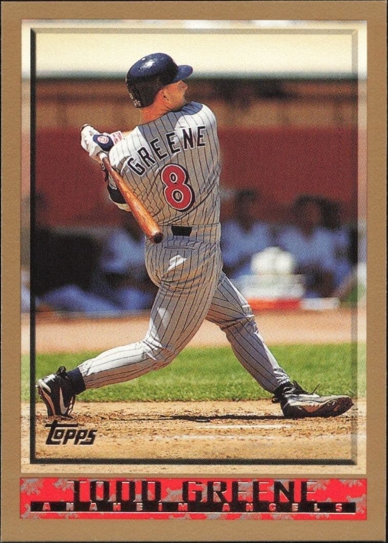 1998 Topps Todd Greene #382 trading card