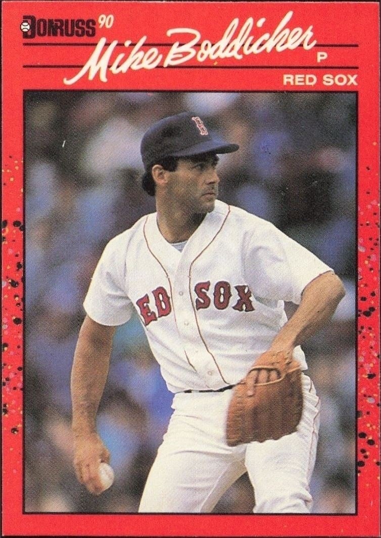 Mike Boddicker 1990 Donruss #280 Baseball Trading Card - Front 1990 Donruss Mike Boddicker #280 baseball trading card front