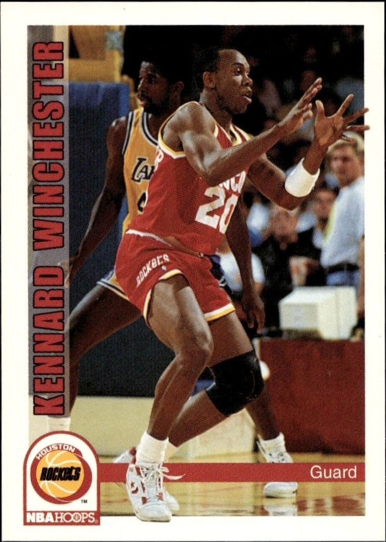 1992-93 Skybox NBA Hoops Series 2 Kennard Winchester #394 trading card