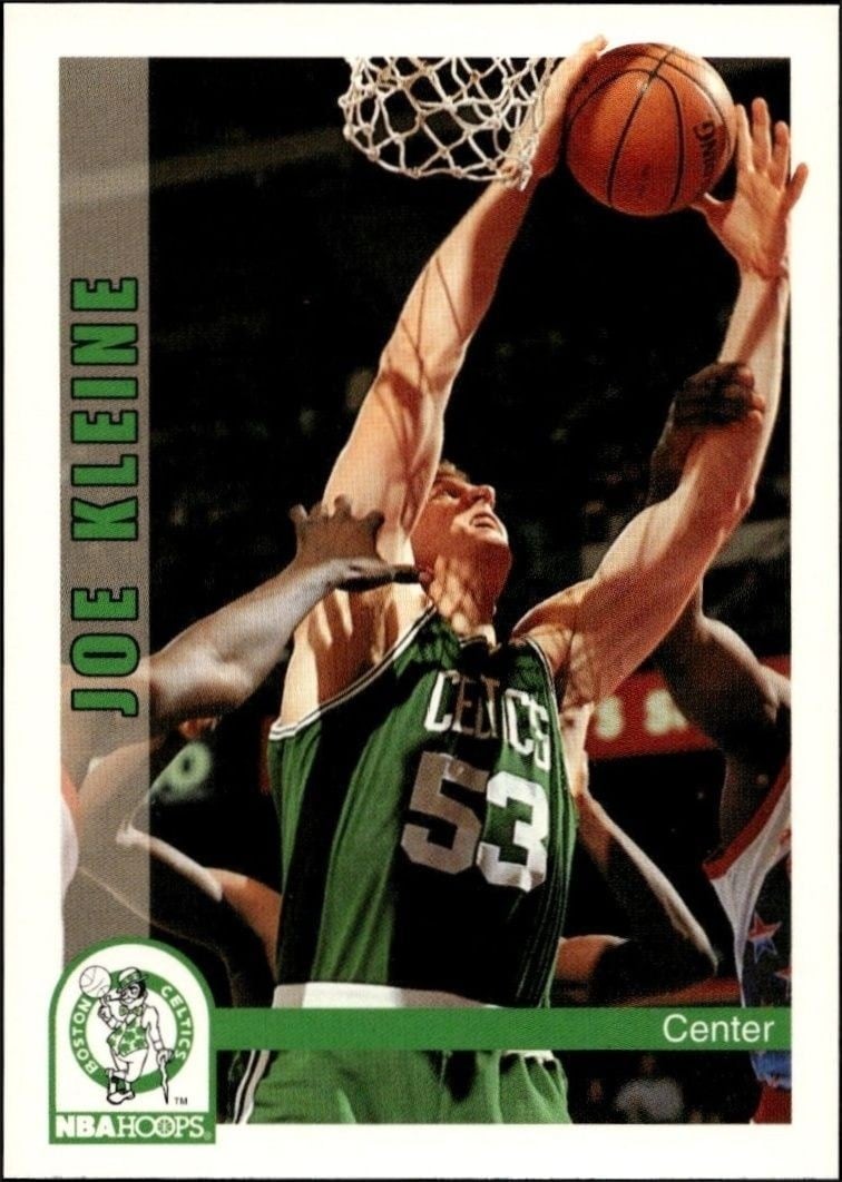 Joe Kleine 1992-93 Skybox NBA Hoops Series 2 #355 Basketball Trading Card - Front 1992-93 Skybox NBA Hoops Series 2 Joe Kleine #355 basketball trading card front