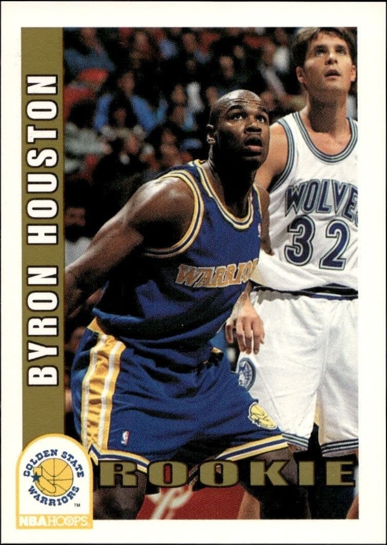 1992-93 Skybox NBA Hoops Series 2 Byron Houston #387 trading card