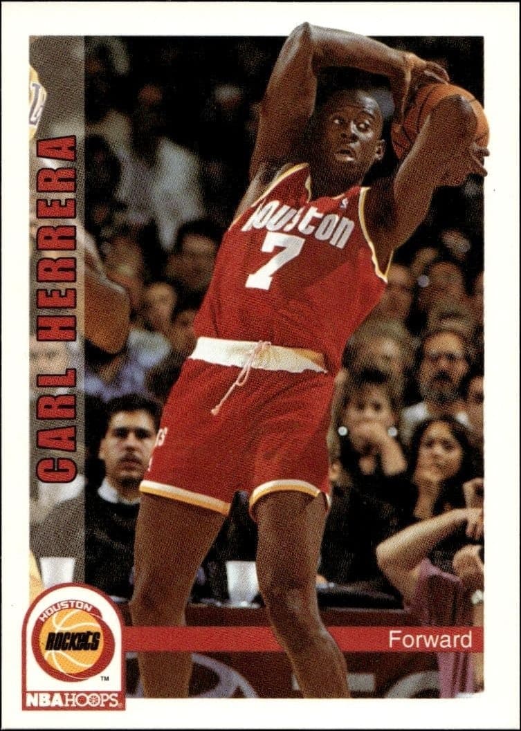 1992-93 Skybox NBA Hoops Series 2 Carl Herrera #391 trading card