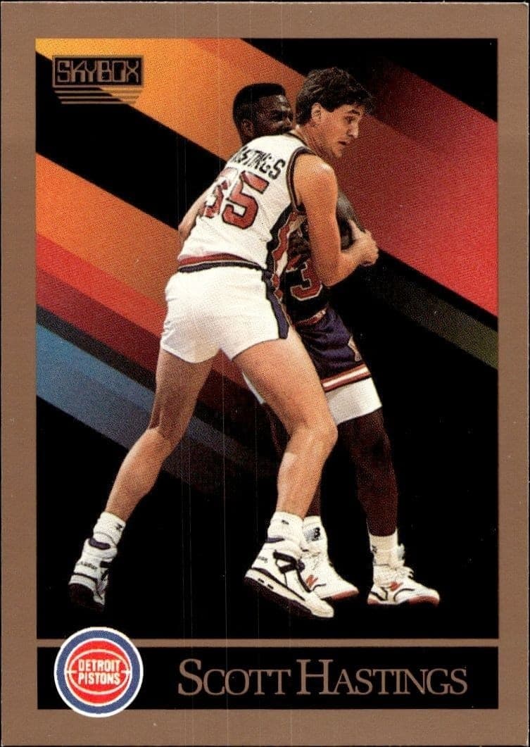 1990-91 Skybox Scott Hastings #87 trading card