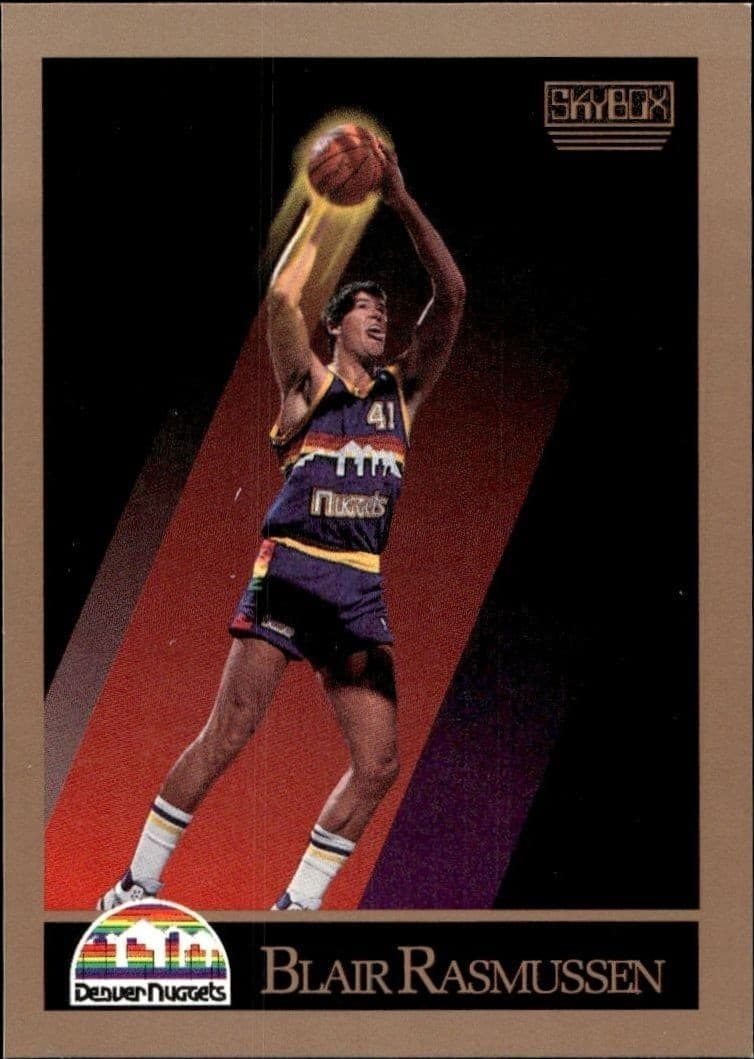 1990-91 Skybox Blair Rasmussen #80 trading card