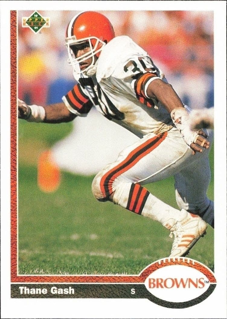 1991 Upper-Deck Thane Gash #224 trading card