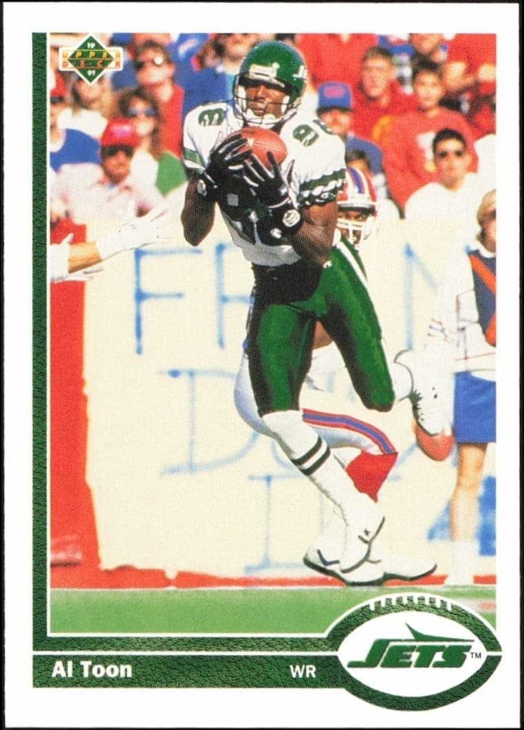 1991 Upper-Deck Al Toon #233 trading card
