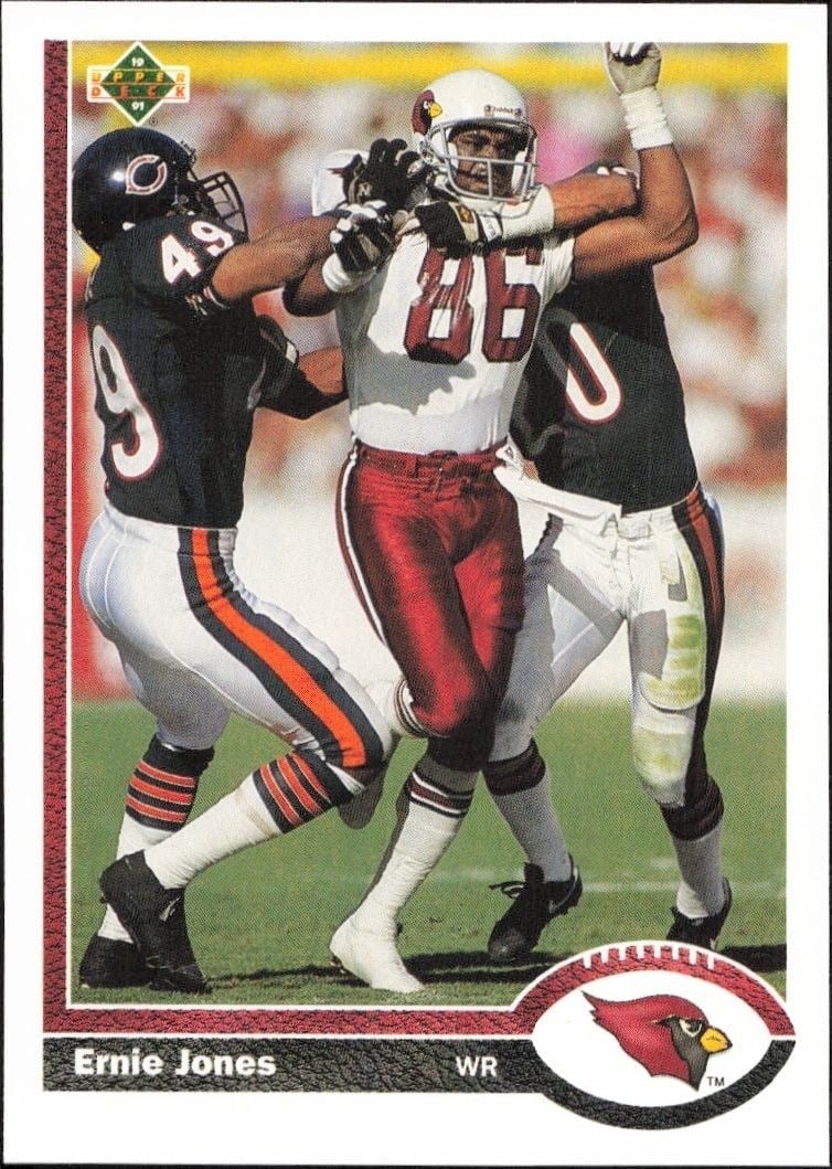 1991 Upper-Deck Ernie Jones #112 trading card