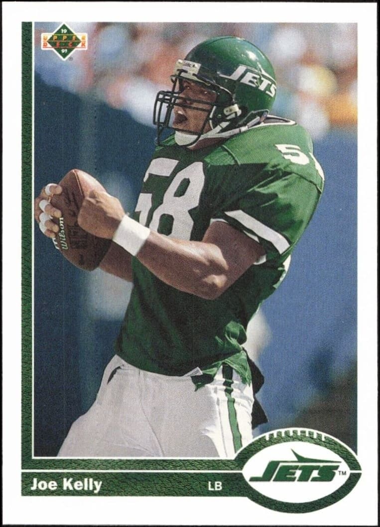 1991 Upper-Deck Joe Kelly #509 trading card