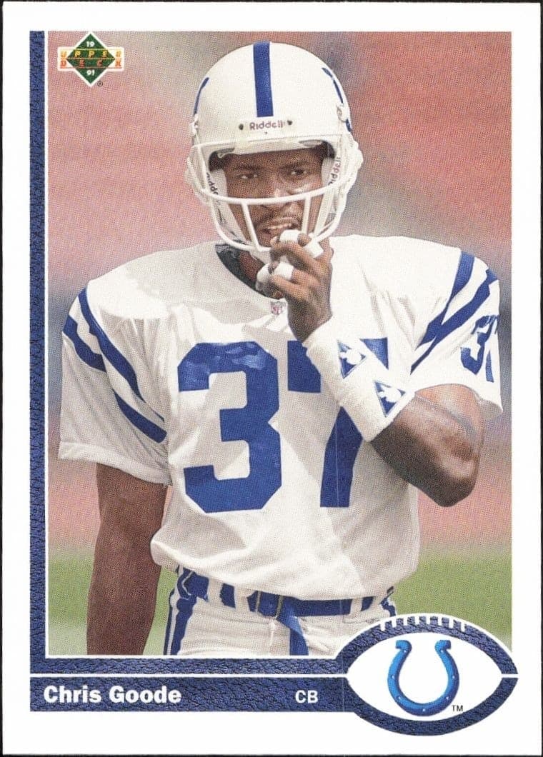 1991 Upper-Deck Chris Goode #529 trading card