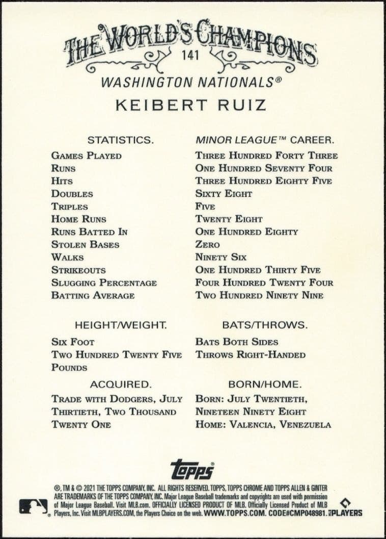 Keibert Ruiz - Back