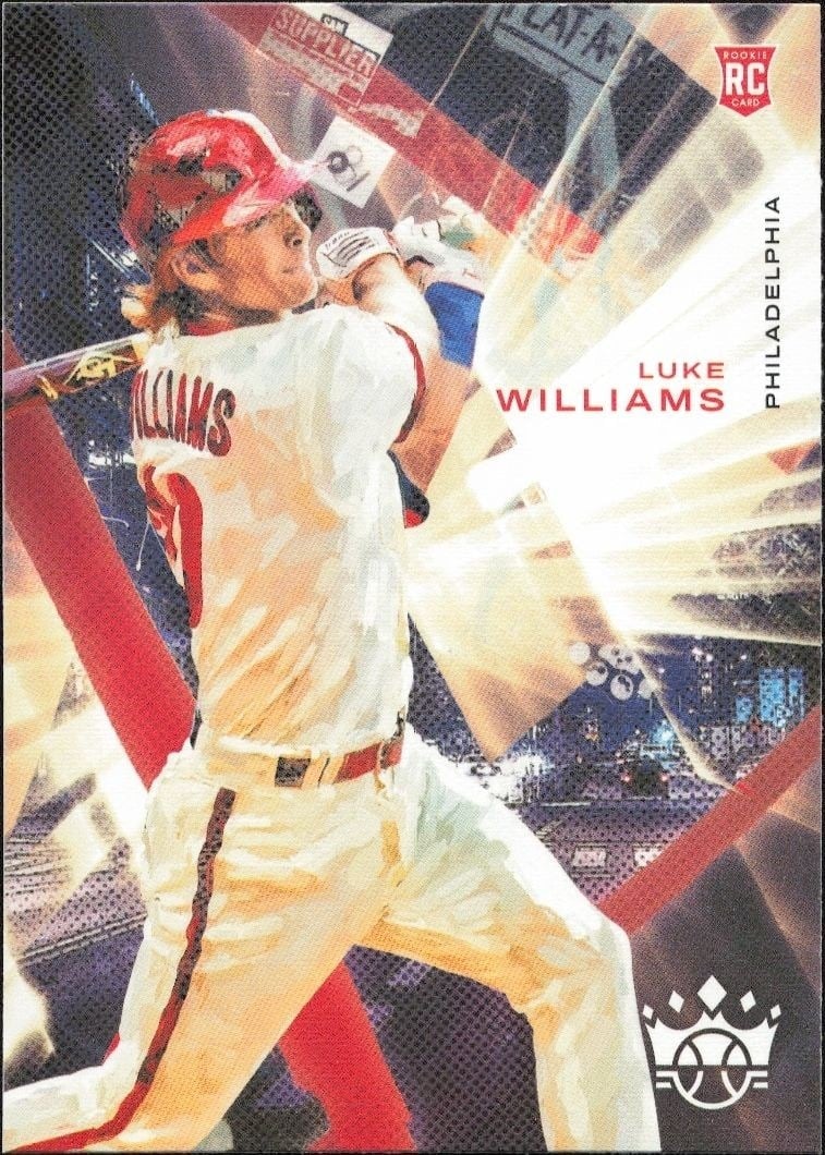 Luke Williams 2022 Panini Diamond Kings #99 Baseball Trading Card - Front 2022 Panini Diamond Kings Luke Williams #99 baseball trading card front