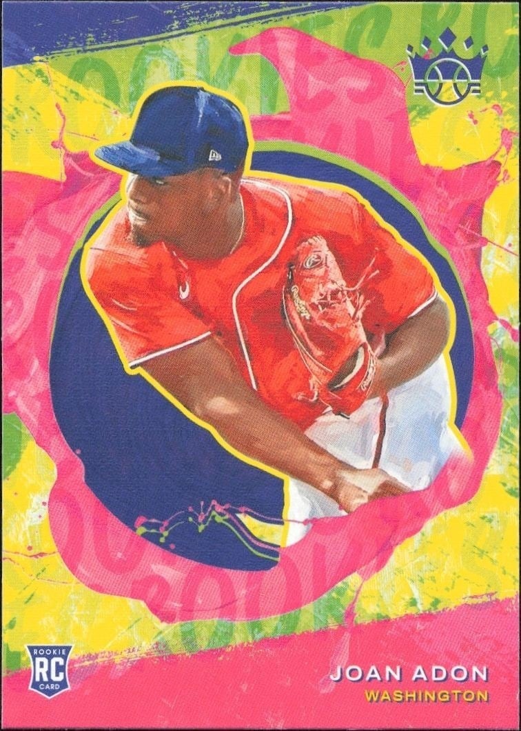 Joan Adon 2022 Panini Diamond Kings #141 Baseball Trading Card - Front 2022 Panini Diamond Kings Joan Adon #141 baseball trading card front