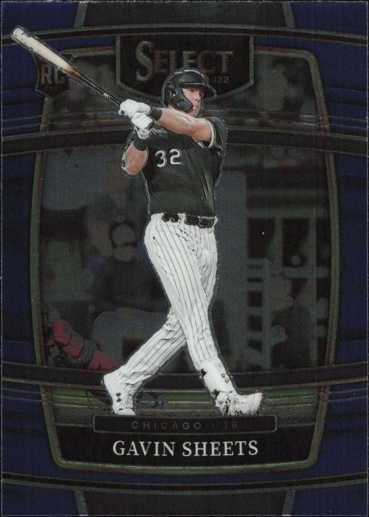 Gavin Sheets 2022 Panini Select #15 Baseball Trading Card - Front 2022 Panini Select Gavin Sheets #15 baseball trading card front