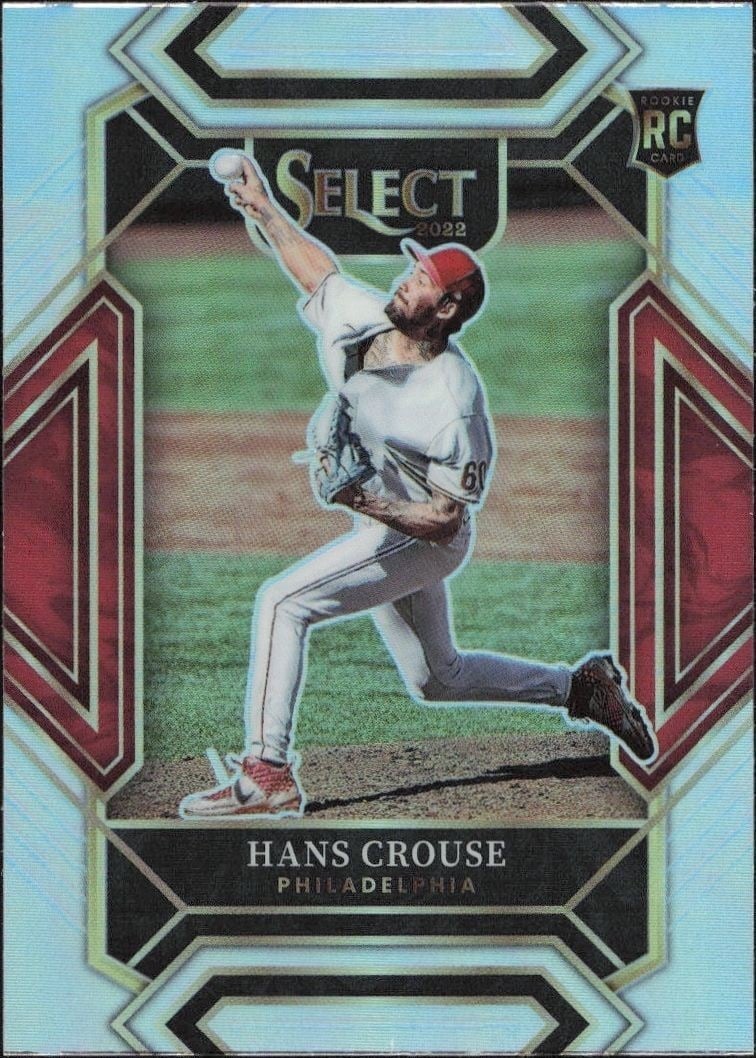 Hans Crouse 2022 Panini Select #217 Baseball Trading Card - Front 2022 Panini Select Hans Crouse #217 baseball trading card front