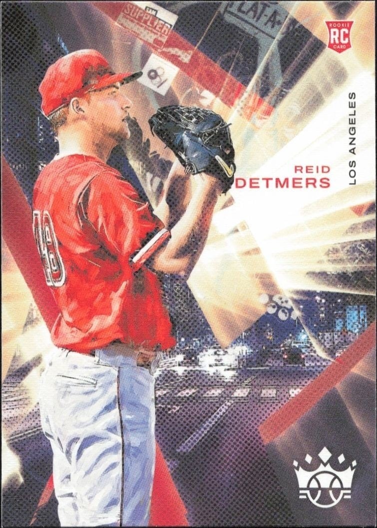 Reid Detmers 2022 Panini Diamond Kings #94 Baseball Trading Card - Front 2022 Panini Diamond Kings Reid Detmers #94 baseball trading card front