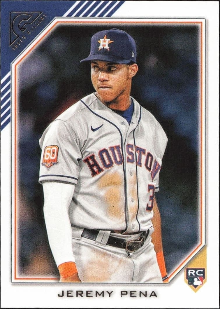 2022 Topps Gallery Jeremy Pena #2 trading card