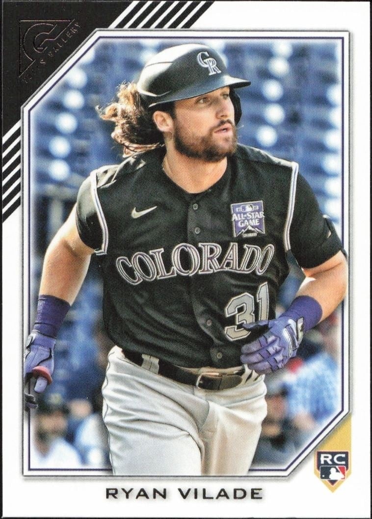 Ryan Vilade 2022 Topps Gallery #84 Baseball Trading Card - Front 2022 Topps Gallery Ryan Vilade #84 baseball trading card front