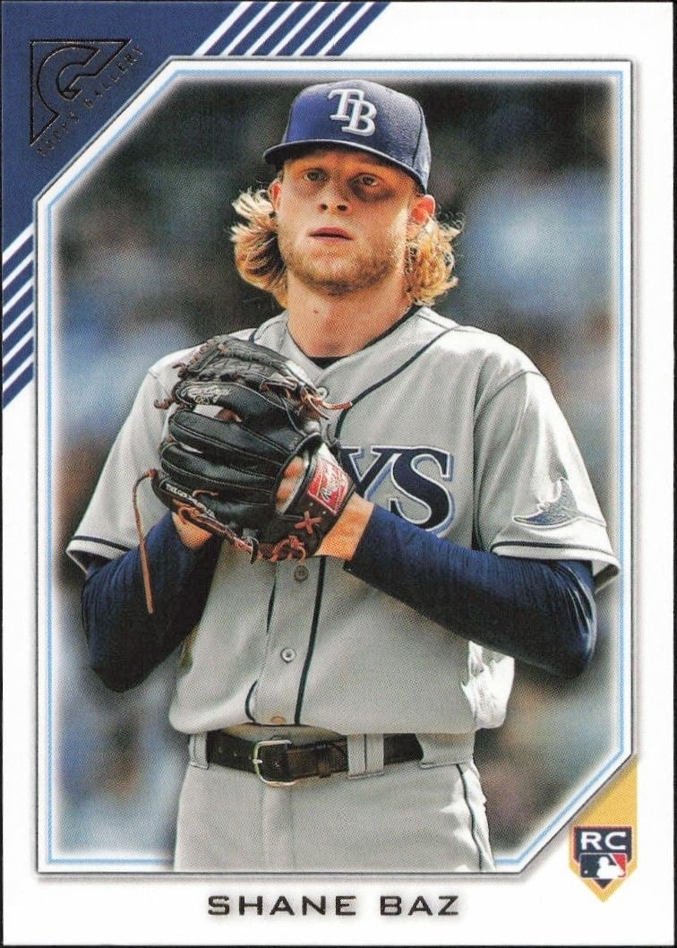 Shane Baz 2022 Topps Gallery #95 Baseball Trading Card - Front 2022 Topps Gallery Shane Baz #95 baseball trading card front