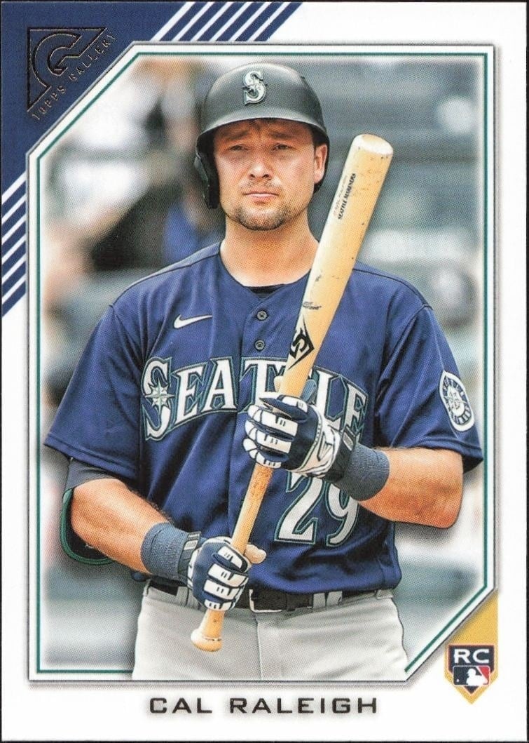 2022 Topps Gallery Cal Raleigh #173 trading card