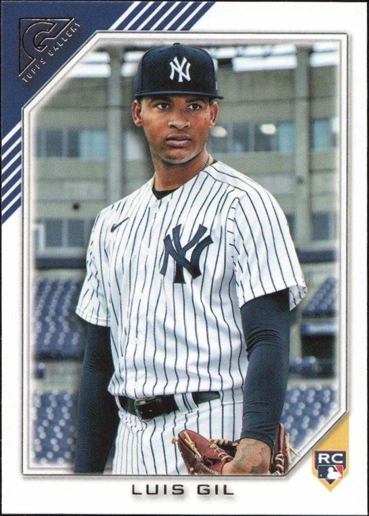 Luis Gil 2022 Topps Gallery #70 Baseball Trading Card - Front 2022 Topps Gallery Luis Gil #70 baseball trading card front