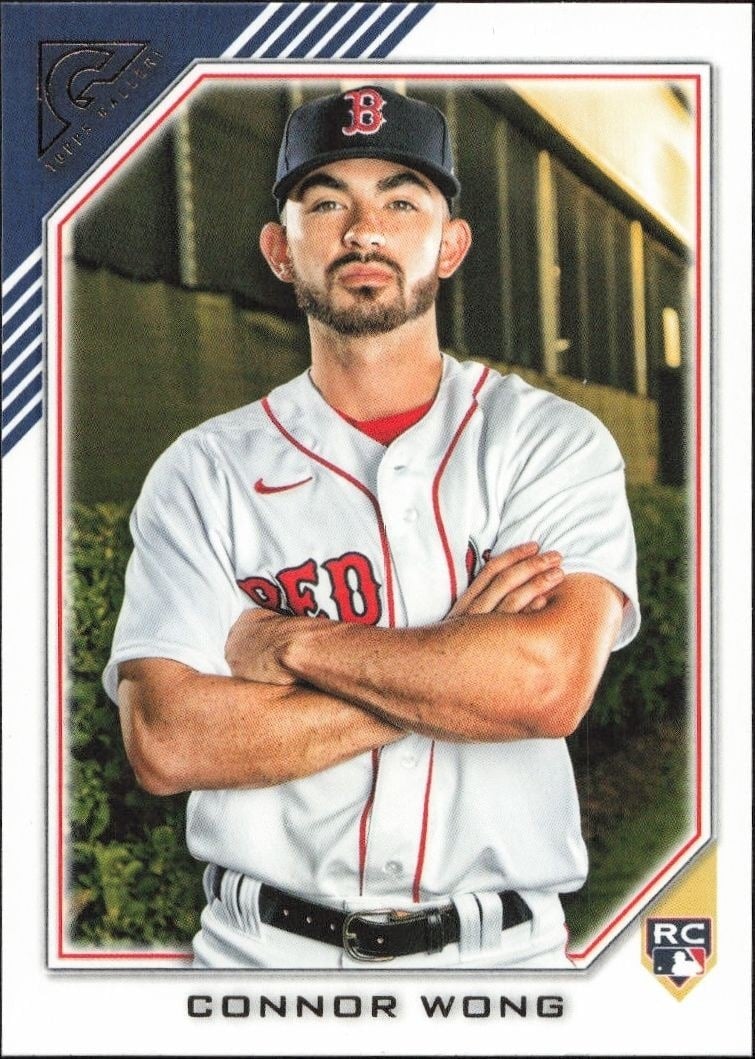 Connor Wong 2022 Topps Gallery #74 Baseball Trading Card - Front 2022 Topps Gallery Connor Wong #74 baseball trading card front
