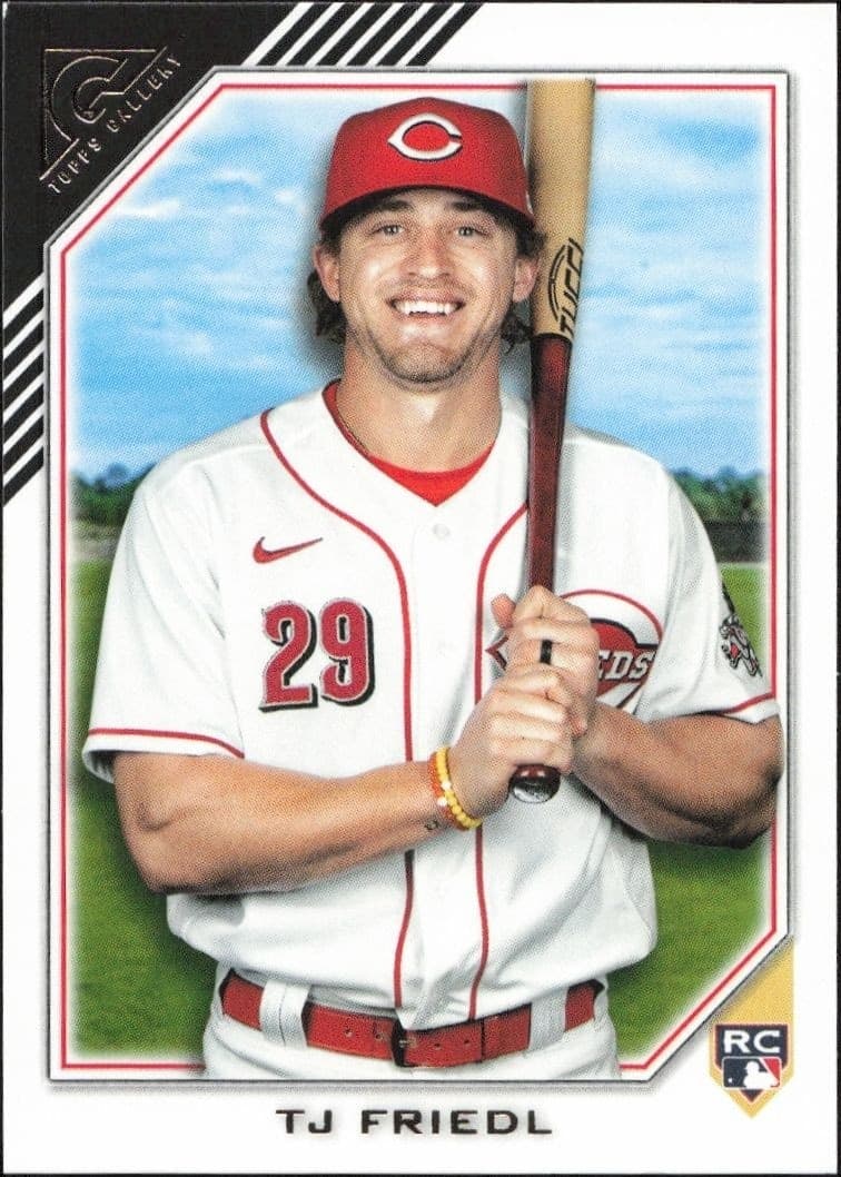 2022 Topps Gallery T.J. Friedl #46 trading card