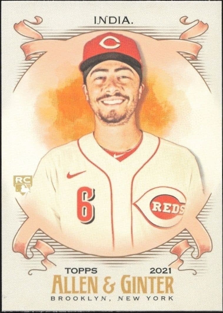 2021 Topps Allen & Ginter Jonathan India #210 trading card