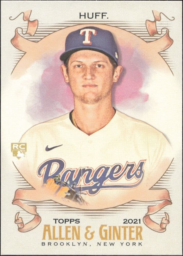 2021 Topps Allen & Ginter Sam Huff #71 trading card