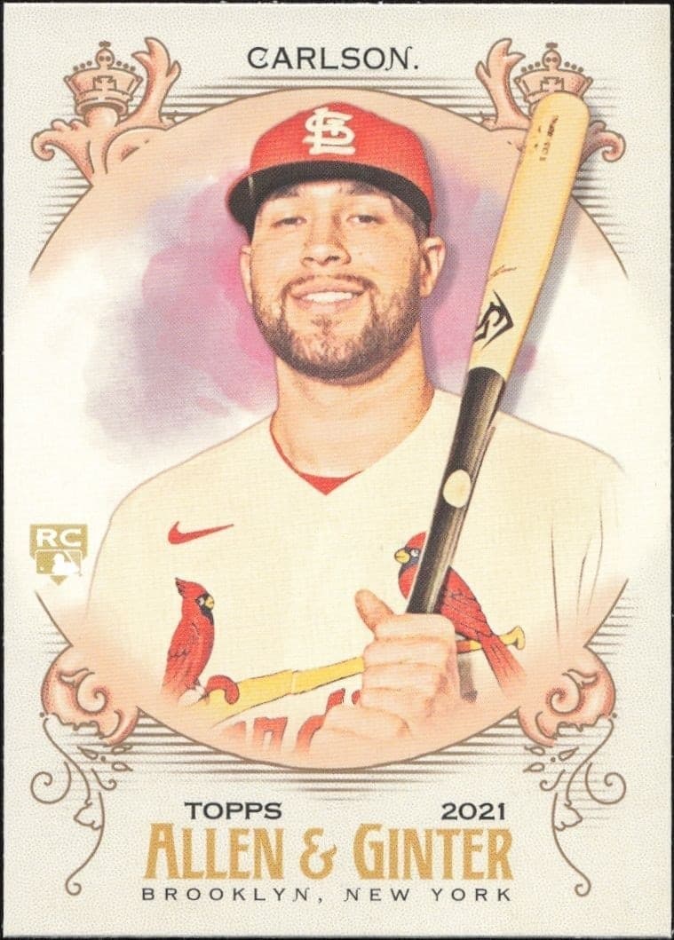 2021 Topps Allen & Ginter Dylan Carlson #125 trading card