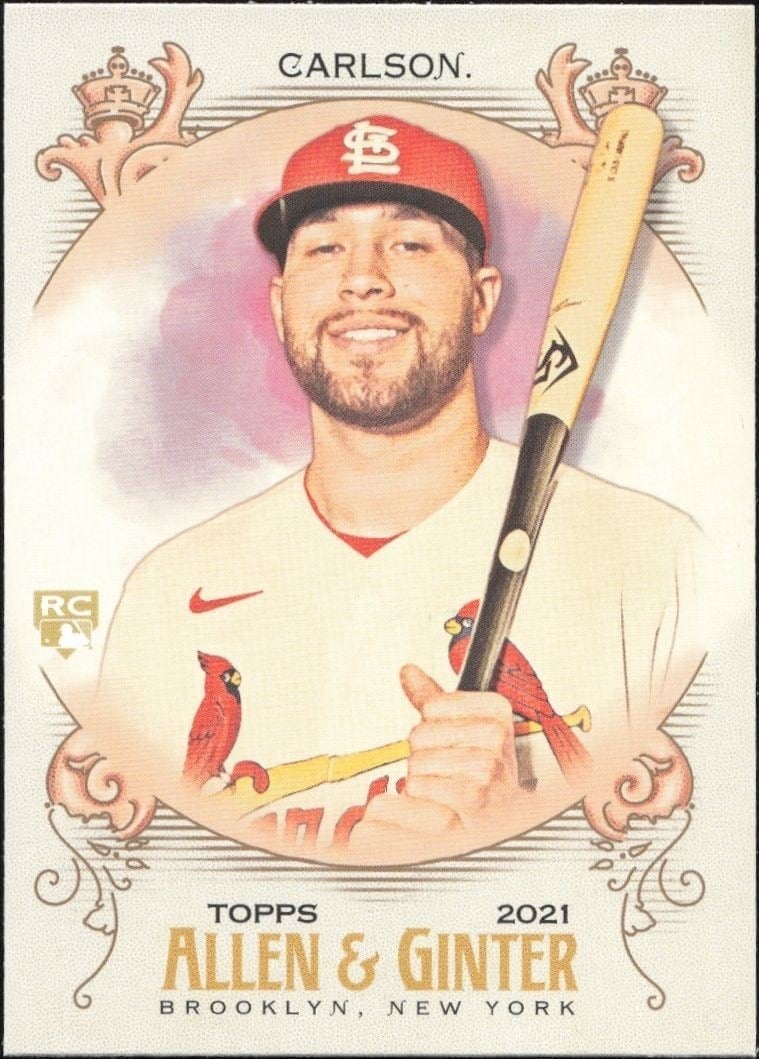 2021 Topps Allen & Ginter Dylan Carlson #125 trading card