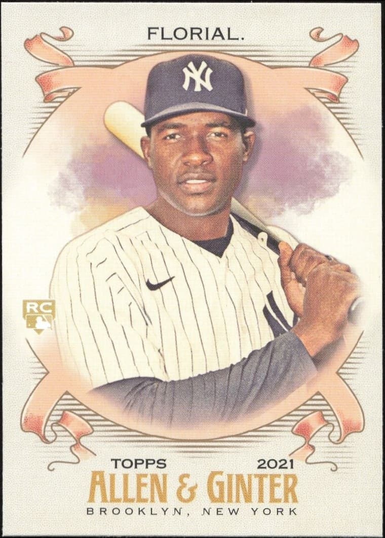2021 Topps Allen & Ginter Estevan Florial #268 trading card