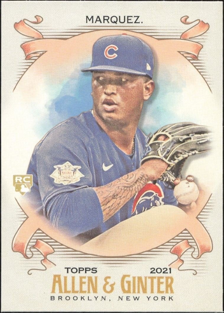 Brailyn Marquez 2021 Topps Allen & Ginter #118 Baseball Trading Card - Front 2021 Topps Allen & Ginter Brailyn Marquez #118 baseball trading card front