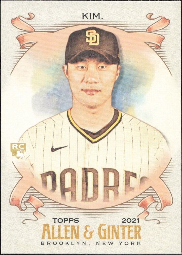 2021 Topps Allen & Ginter Ha-Seong Kim #176 trading card