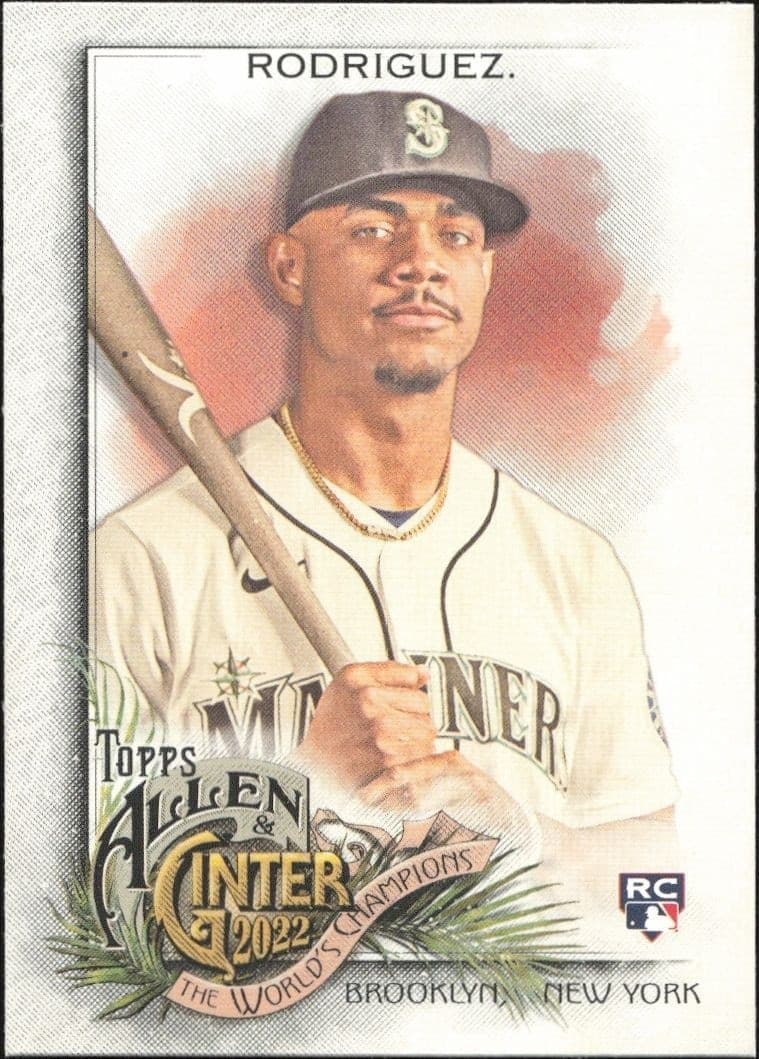 2022 Topps Allen & Ginter Julio Rodriguez #221 trading card