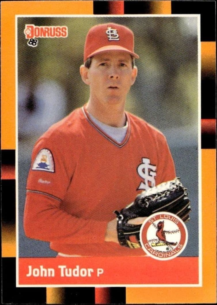 1988 Donruss Baseball's Best John Tudor #212 trading card
