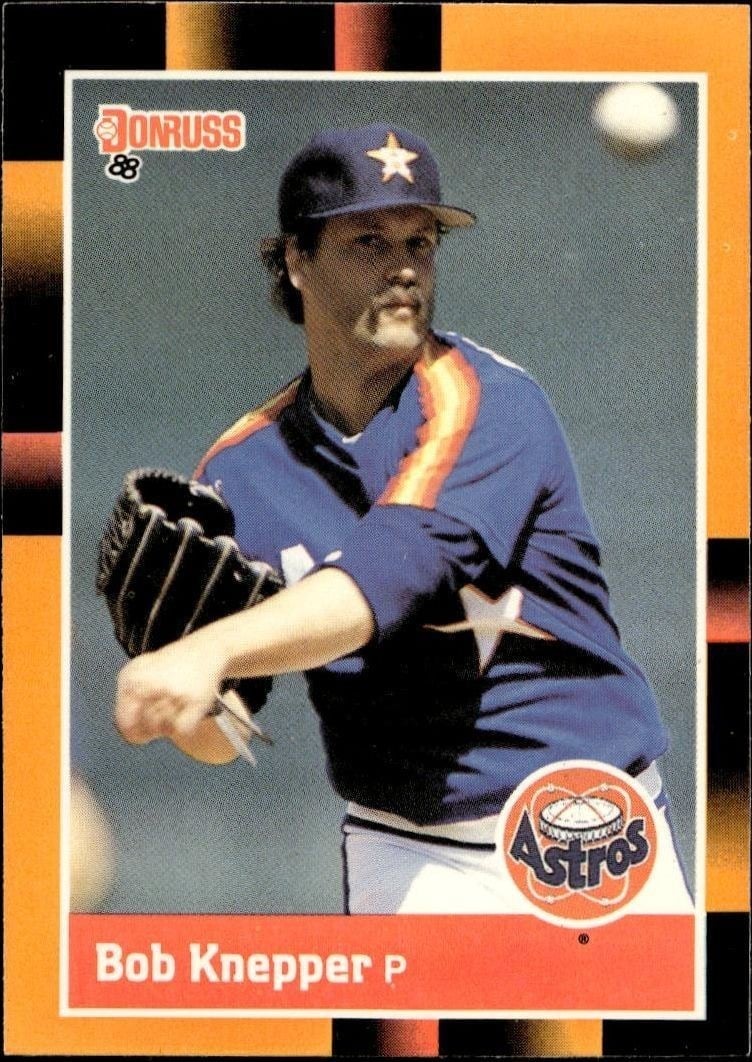 1988 Donruss Baseball's Best Bob Knepper #176 trading card