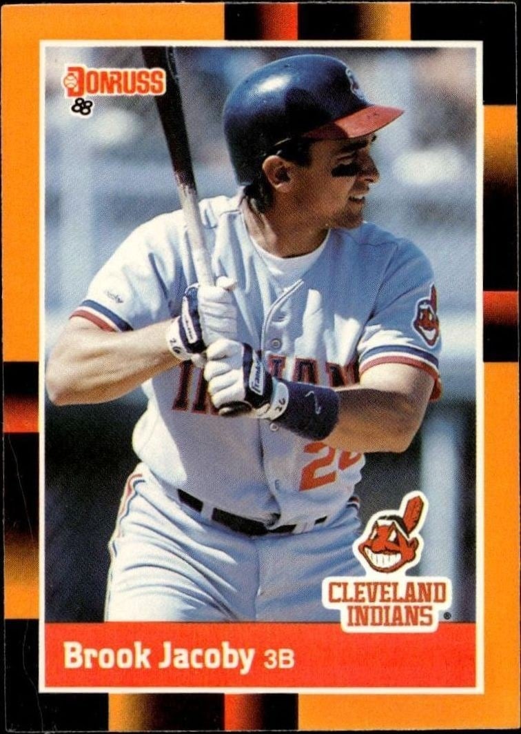 1988 Donruss Baseball's Best Brook Jacoby #229 trading card