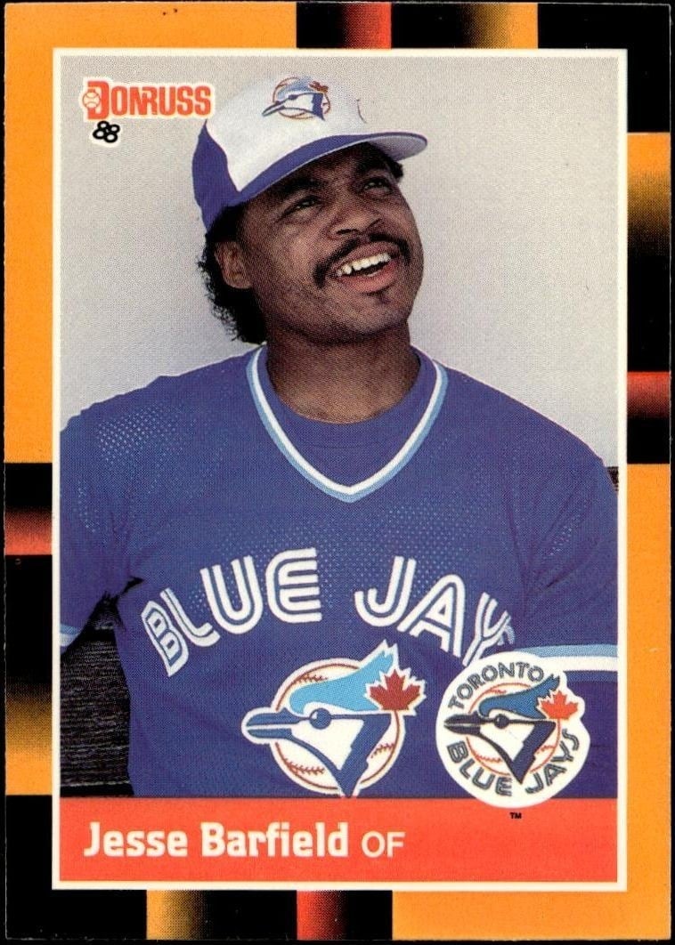 1988 Donruss Baseball's Best Jesse Barfield #216 trading card