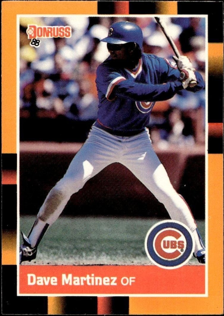 1988 Donruss Baseball's Best Dave Martinez #149 trading card