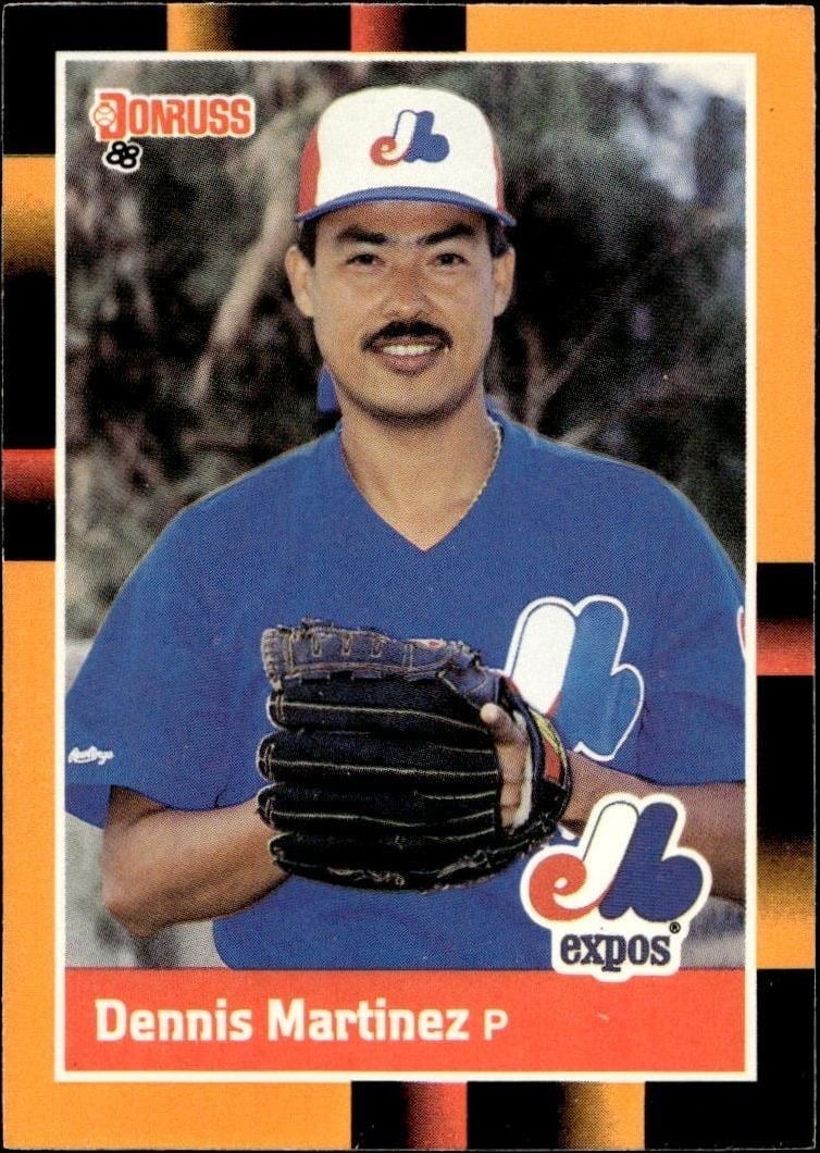 1988 Donruss Baseball's Best Dennis Martinez #146 trading card