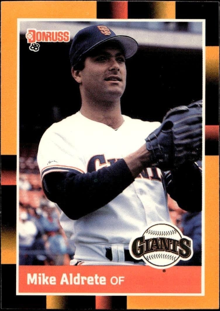 1988 Donruss Baseball's Best Mike Aldrete #191 trading card
