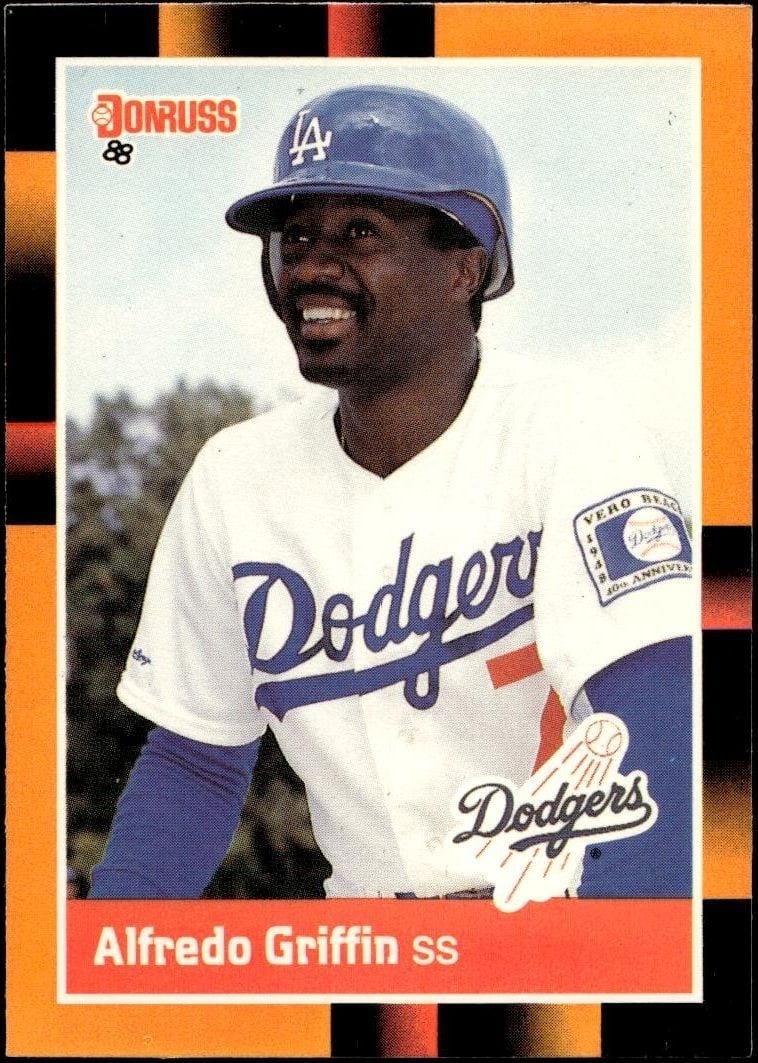 1988 Donruss Baseball's Best Alfredo Griffin #92 trading card