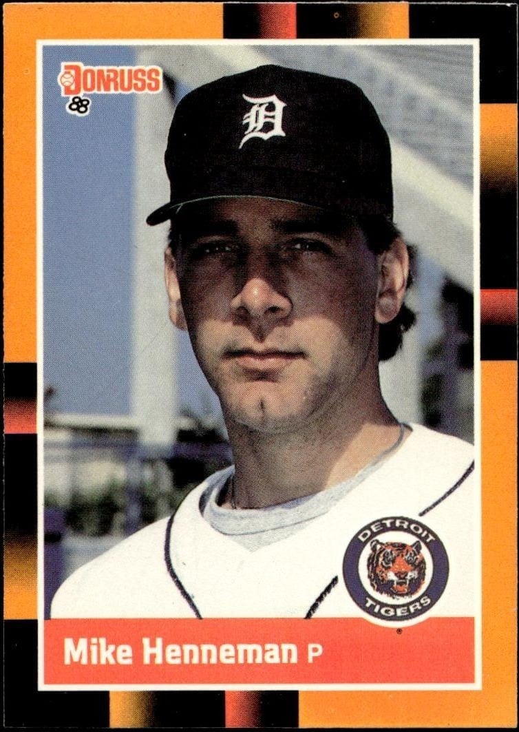 1988 Donruss Baseball's Best Mike Henneman #91 trading card