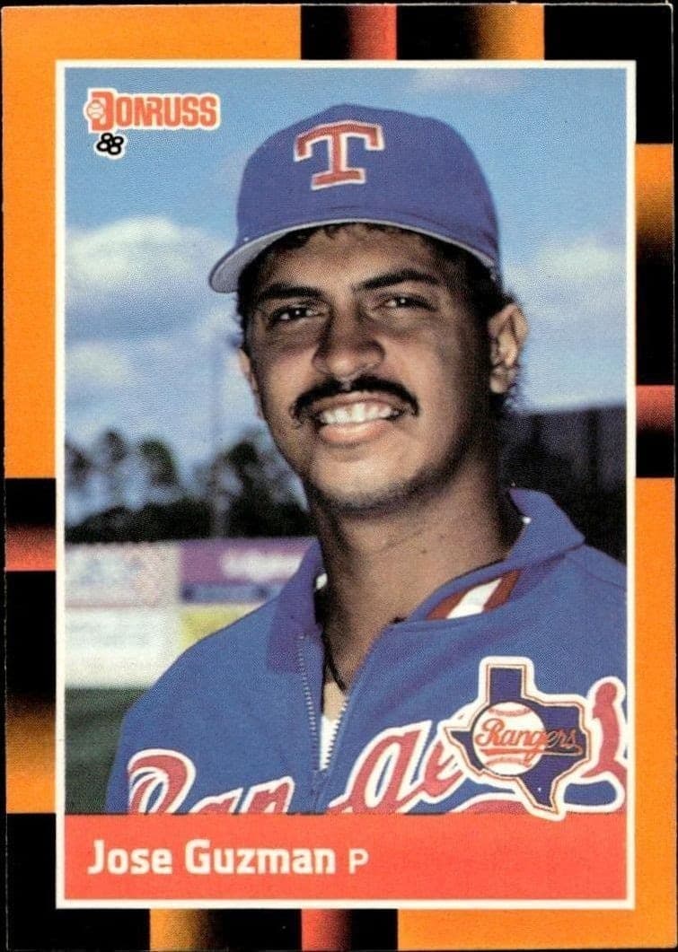 1988 Donruss Baseball's Best Jose Guzman #88 trading card