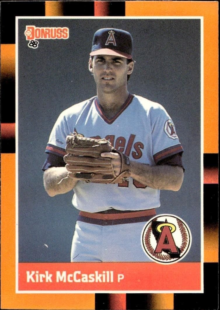 1988 Donruss Baseball's Best Kirk McCaskill #83 trading card