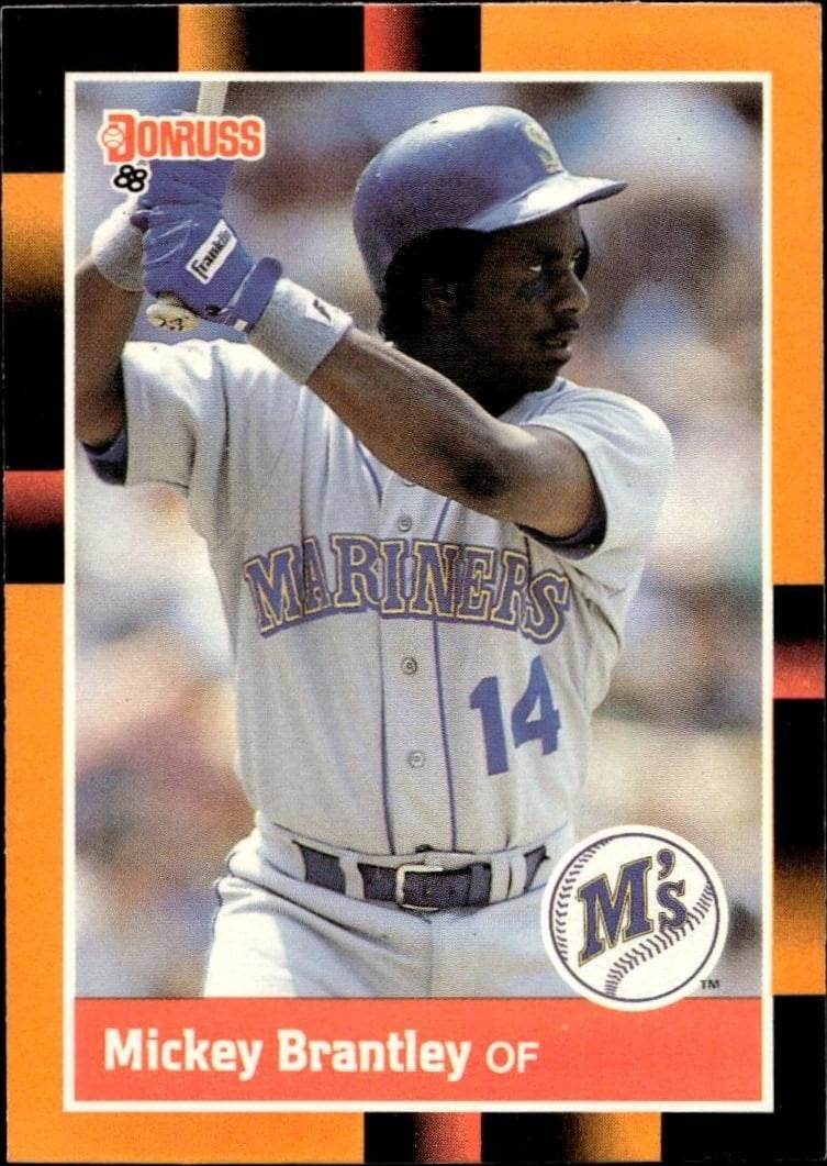 1988 Donruss Baseball's Best Mickey Brantley #80 trading card
