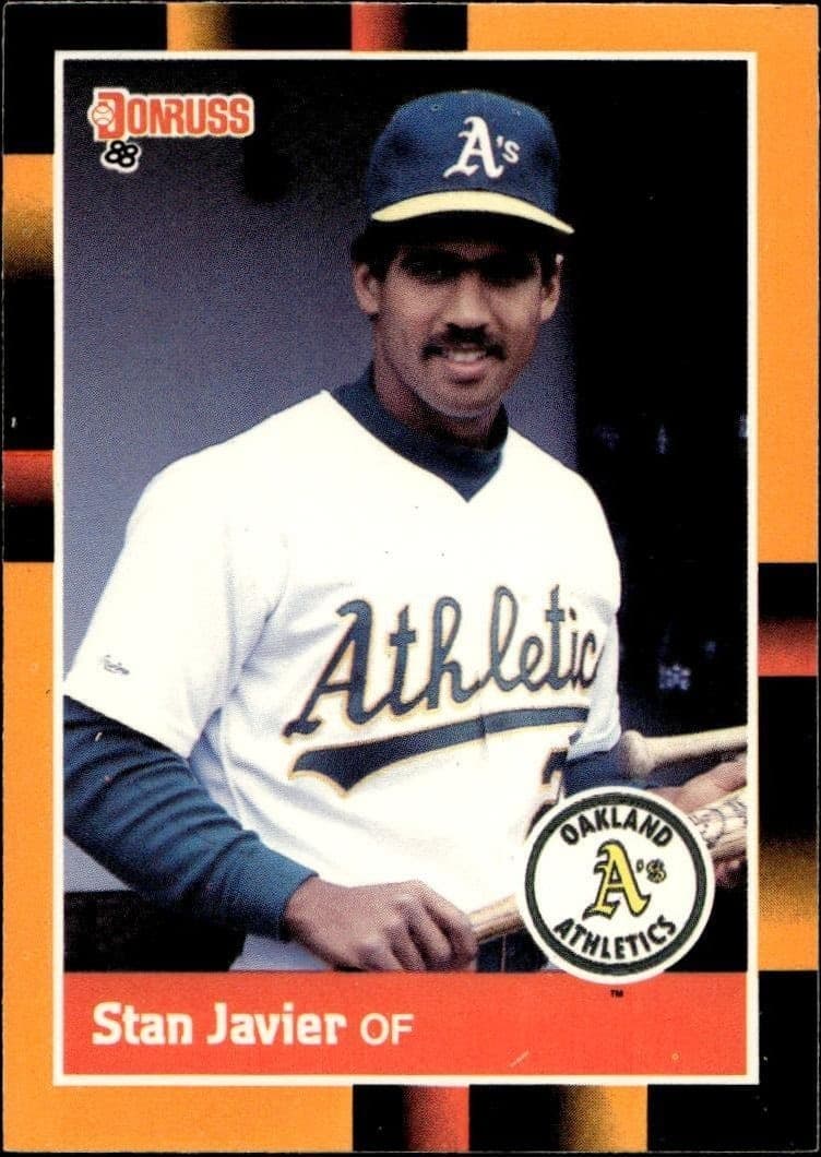 1988 Donruss Baseball's Best Stan Javier #155 trading card