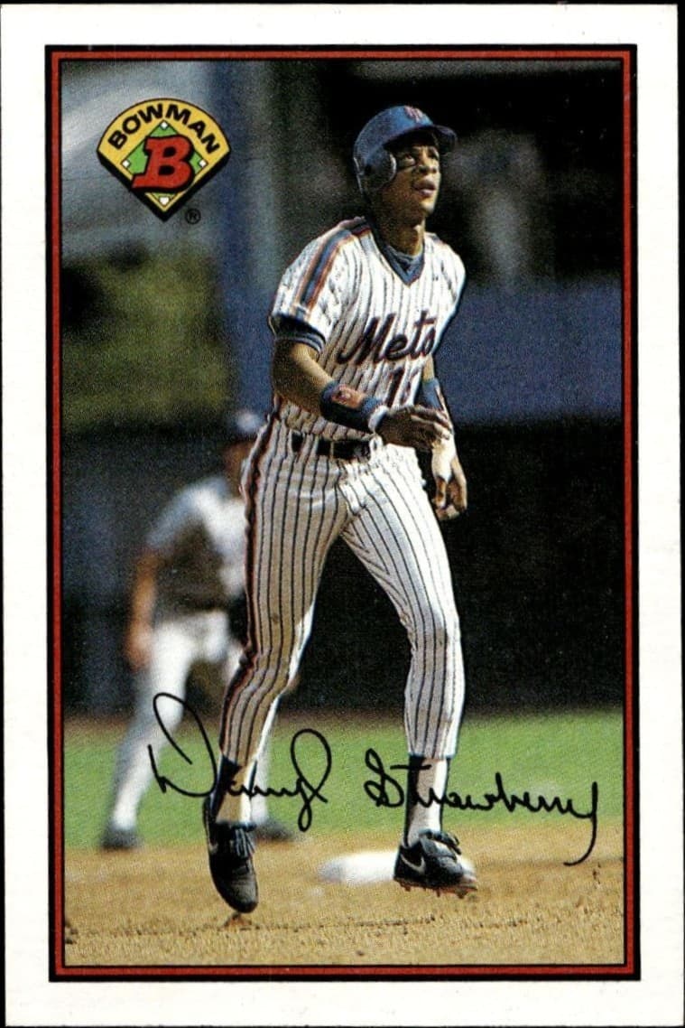 1989 Bowman Darryl Strawberry #387 trading card