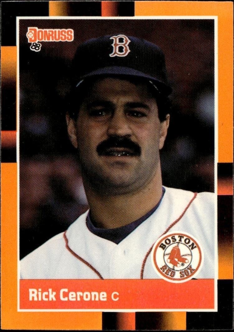 1988 Donruss Baseball's Best Rick Cerone #332 trading card